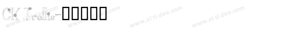 CK Trellis字体转换
